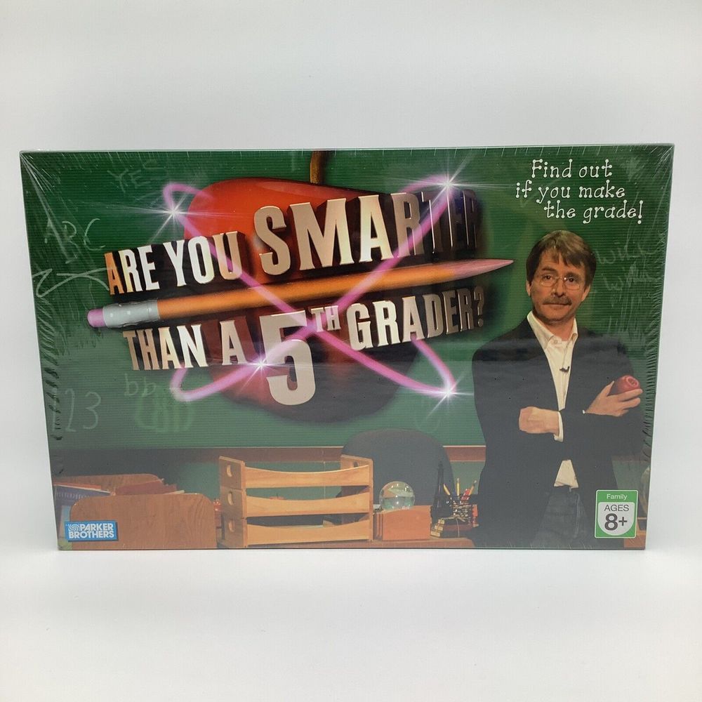 Are You Smarter‎ Than A 5th Grader? Board Game 2007 New